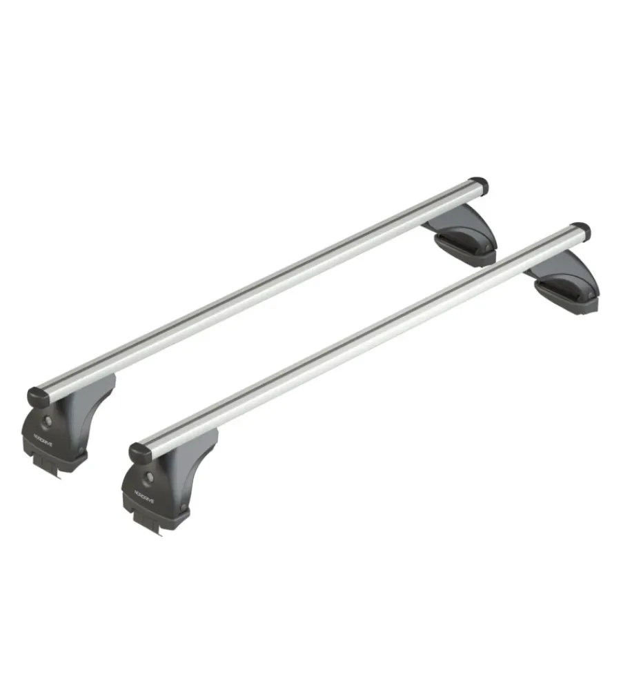 Portaggio-Nordrive Barre portatutto per auto kit completo - 183 - helio m nk183ehm