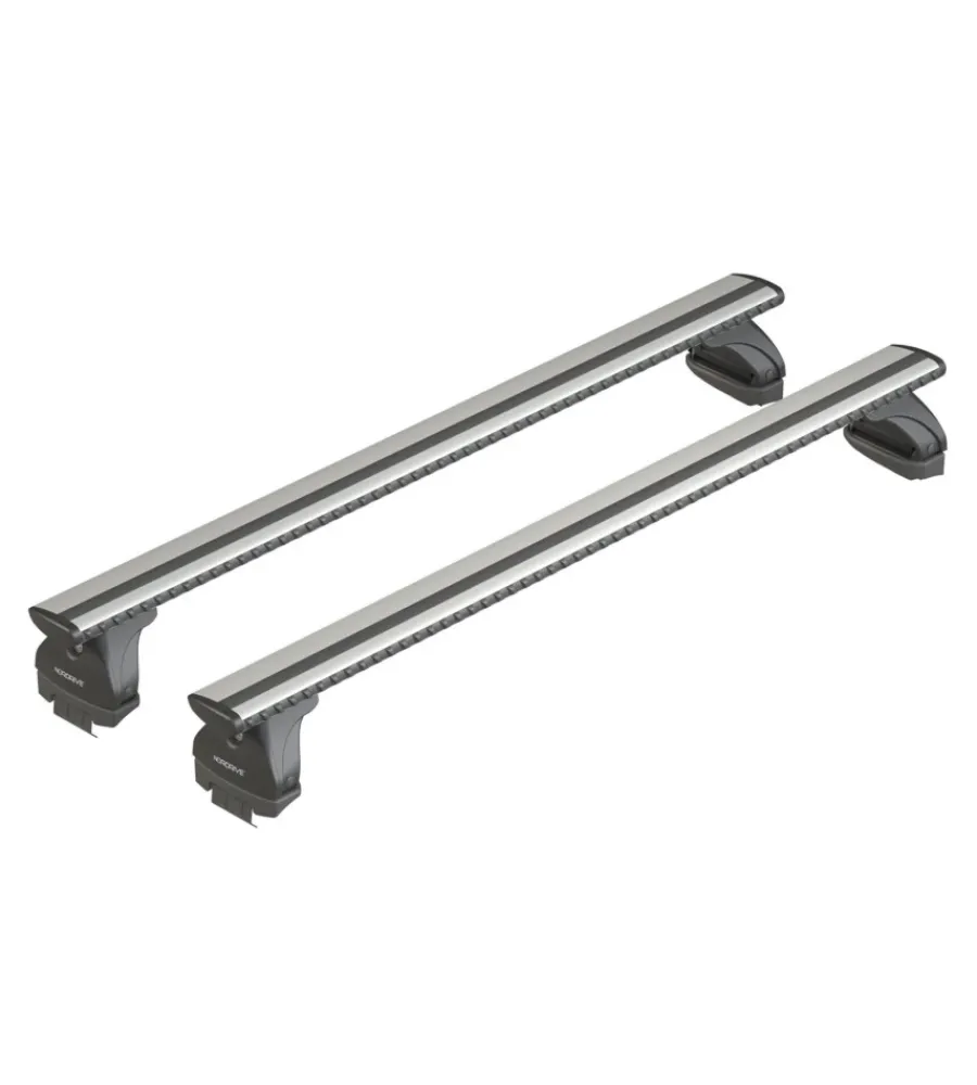 Portaggio-Nordrive Barre portatutto per auto kit completo - evos lp - 226 - silenzio m nk226lsm