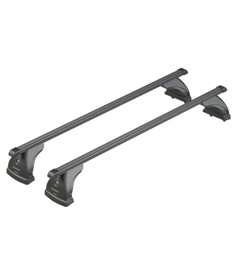 Portaggio-Nordrive Barre portatutto per auto kit completo - 188 - quadra s nk188eqs