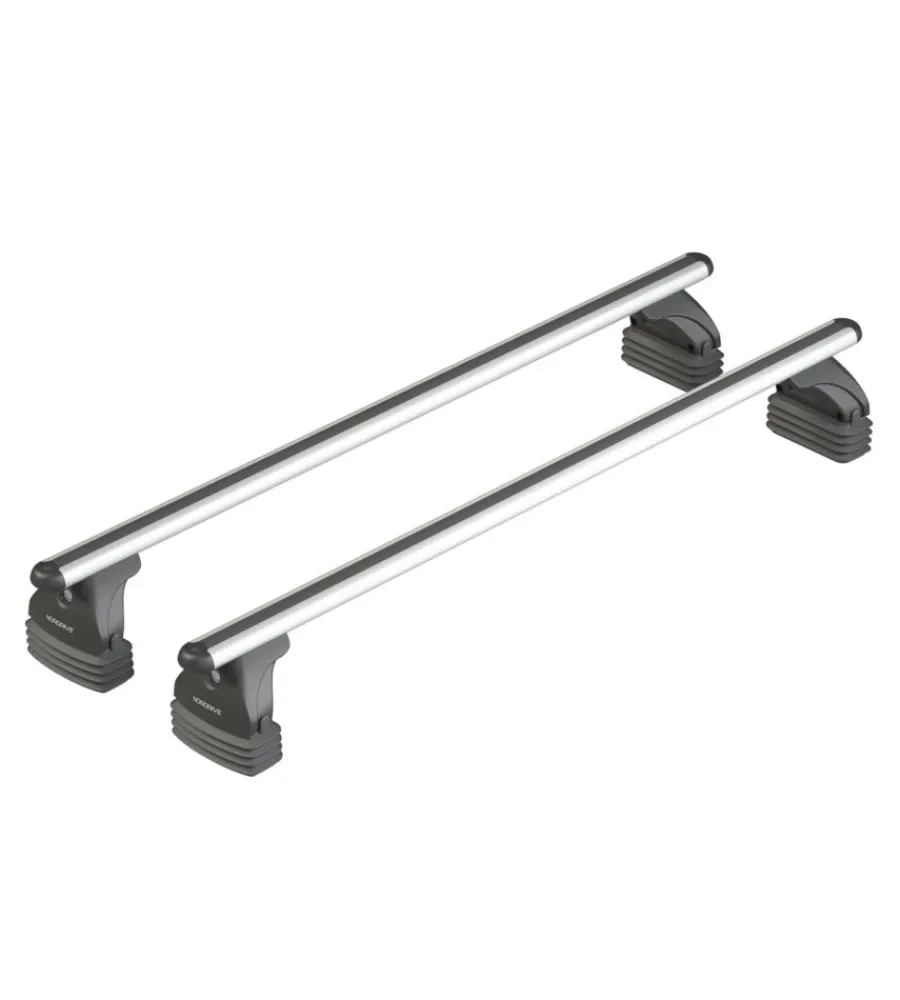 Portaggio-Nordrive Barre portatutto per auto kit completo - evos lp - 036 - alumia l nk036lal