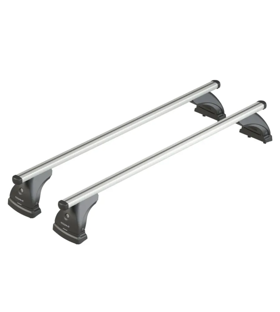 Portaggio-Nordrive Barre portatutto per auto kit completo - 187 - helio s nk187ehs