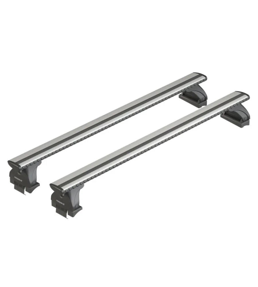 Portaggio-Nordrive Barre portatutto per auto kit completo - evos lp - 058 - silenzio m nk058lsm