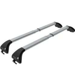Portaggio-Nordrive Barre portatutto per auto kit completo - 419 - snap alu l  nk419sal