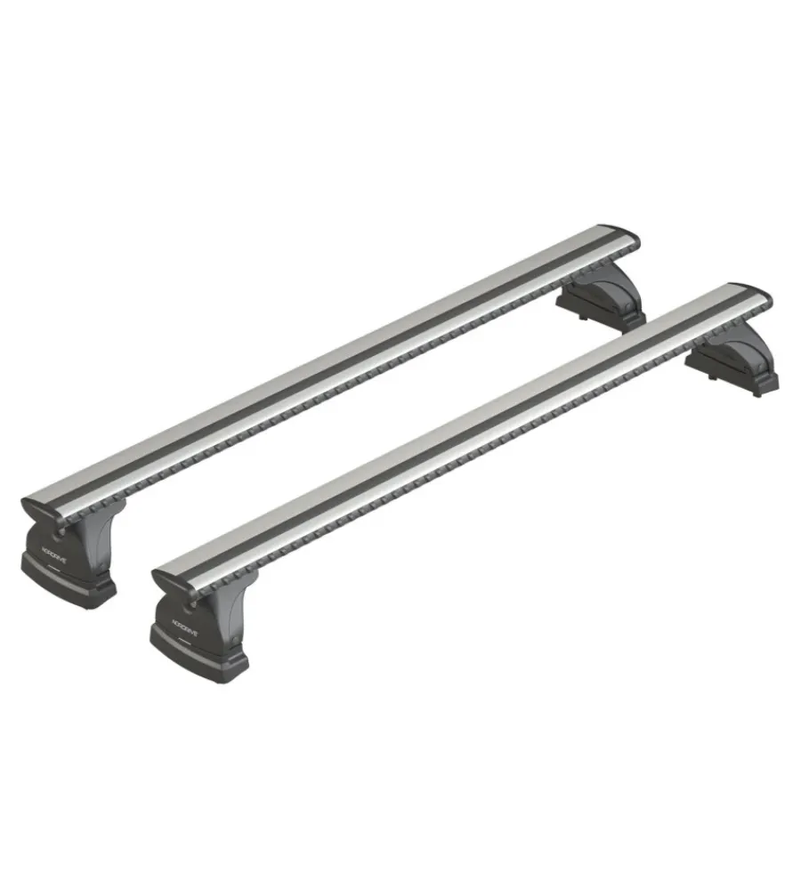 Portaggio-Nordrive Barre portatutto per auto kit completo - evos lp - 221 - silenzio m nk221lsm