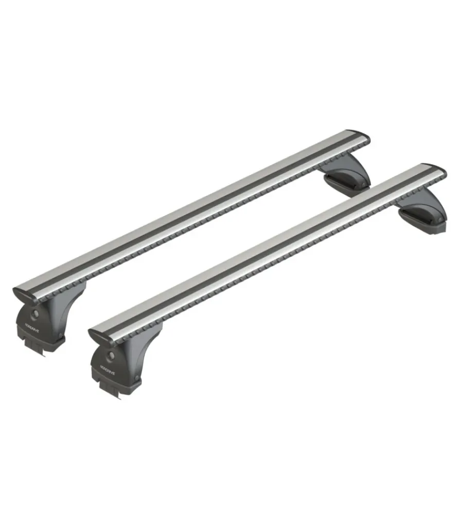 Portaggio-Nordrive Barre portatutto per auto kit completo - evos - 201 - silenzio xl nk201esxl