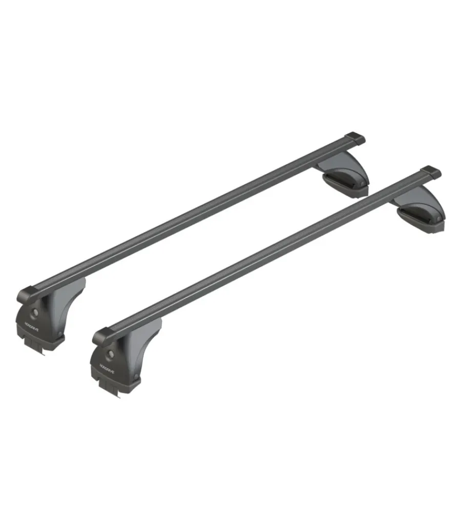 Portaggio-Nordrive Barre portatutto per auto kit completo - 113 - quadra l nk113eql