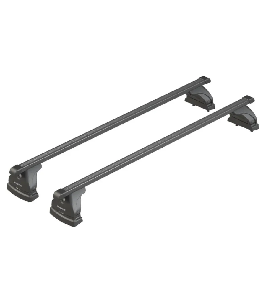 Portaggio-Nordrive Barre portatutto per auto kit completo - evos lp - 151 - quadra s nk151lqs