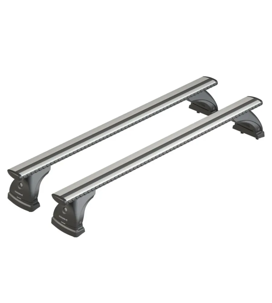 Portaggio-Nordrive Barre portatutto per auto kit completo - evos - 188 - silenzio s nk188ess