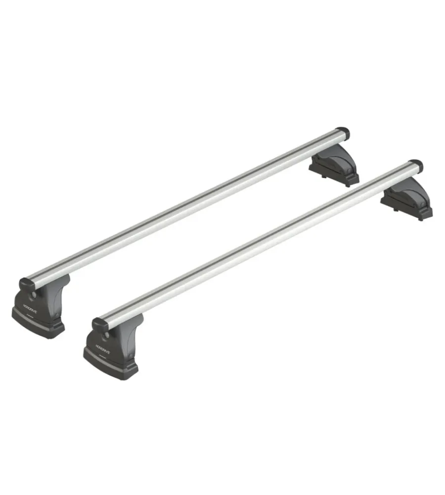 Portaggio-Nordrive Barre portatutto per auto kit completo - evos lp - 224 - helio m nk224lhm
