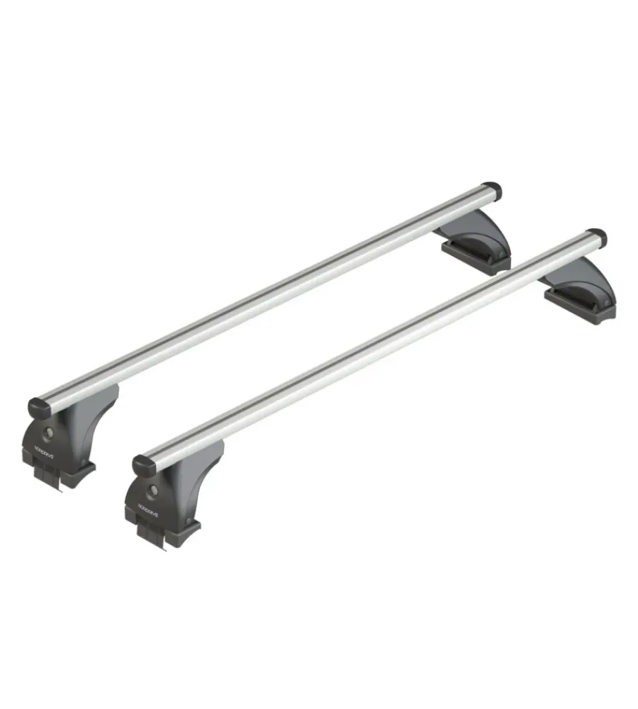 Portaggio-Nordrive Barre portatutto per auto kit completo - 048 - helio l nk048ehl