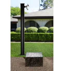 Kam Fontane, Decorazioni E Pavimentazioni|Basamento per fontane da giardino in acciaio zincato a caldo, 40x30 cm -