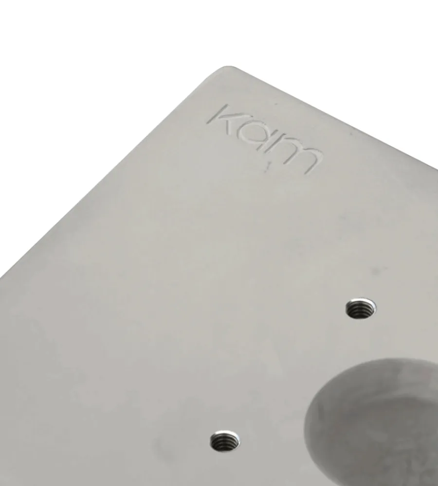 Outlet Base plinto per fontane in metallo "york" in calcestruzzo, 25x39x10 cm Fontane, Decorazioni E Pavimentazioni