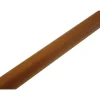 Outlet Bastone in legno per tende ø28mm lunghezza cm 200  - colore teak. Tessile D'Arredo