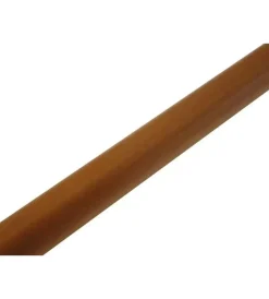 Outlet Bastone in legno per tende ø28mm lunghezza cm 200  - colore teak. Tessile D'Arredo