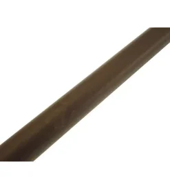 Tessile D'Arredo- Bastone in legno per tende ø28mm lunghezza cm 200  - colore noce.