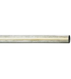 Tessile D'Arredo|Bastone per tende - nuvole colore avorio oro da 160 cm con diametro 20 mm