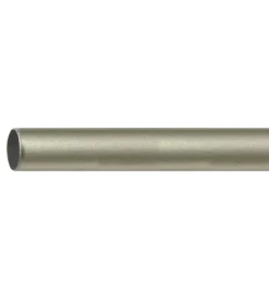 Tessile D'Arredo- Bastone per tende - nuvole colore nichel da 200 cm con diametro 20 mm