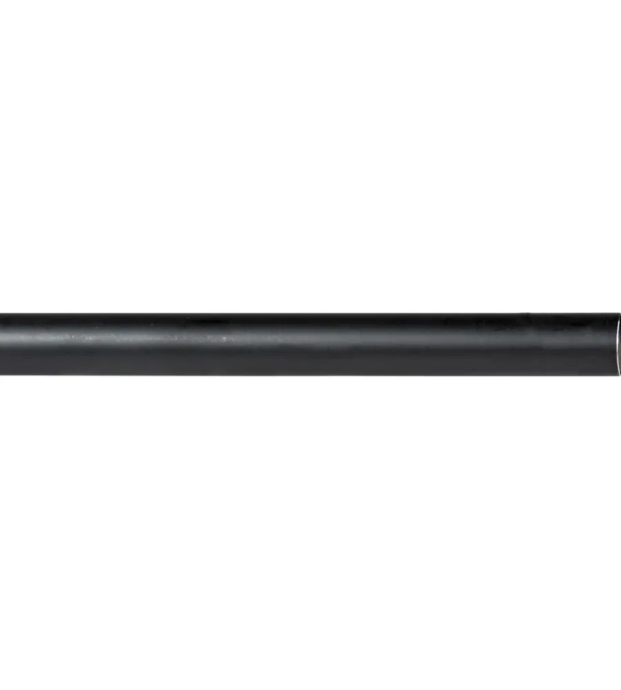 Tessile D'Arredo- Bastone per tende - nuvole colore nero da 160 cm con diametro 20 mm