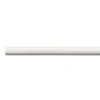 Outlet Bastone per tende in legno da 200 cm con diametro 28 mm - bianco Tessile D'Arredo