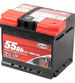 Elettrico|Batteria auto 55ah 12v 480a polo positivo destro cassetta l1