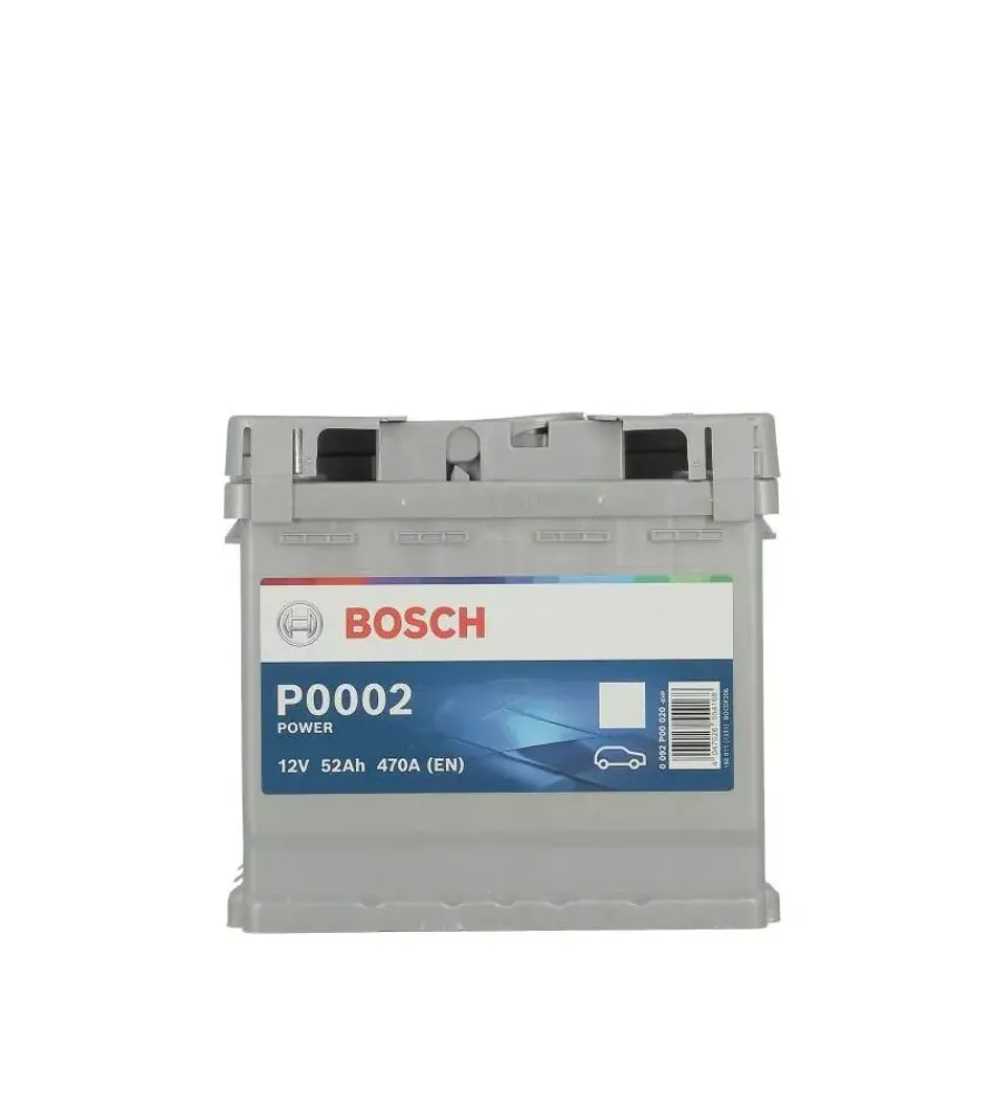 Elettrico-Bosch Batteria auto "p0009" 52ah dx