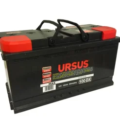 Discount Batteria avviamento auto ursus max, 100 ah dx Elettrico