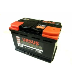 Elettrico|Batteria avviamento auto ursus max, 70 ah dx