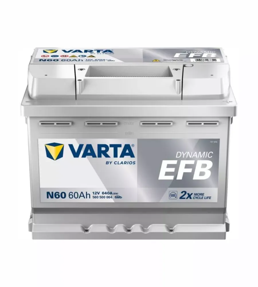 Online Batteria di avviamento auto varta "n60" 12v 60ah Elettrico