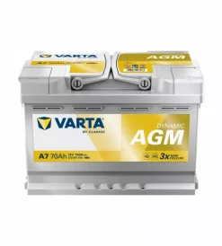 Sale Batteria di avviamento auto varta "a7" 12v 70ah Elettrico