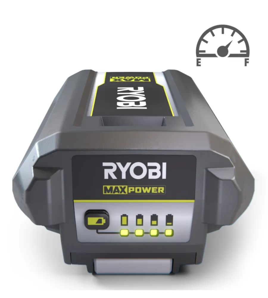 Batterie E Caricatori Per Macchine Giardinaggio-Ryobi Batteria di ricambio max power "ry36b20b" 36v 2ah