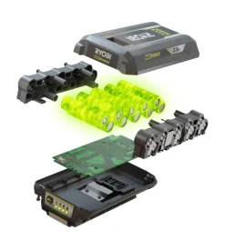 Batterie E Caricatori Per Macchine Giardinaggio-Ryobi Batteria di ricambio max power