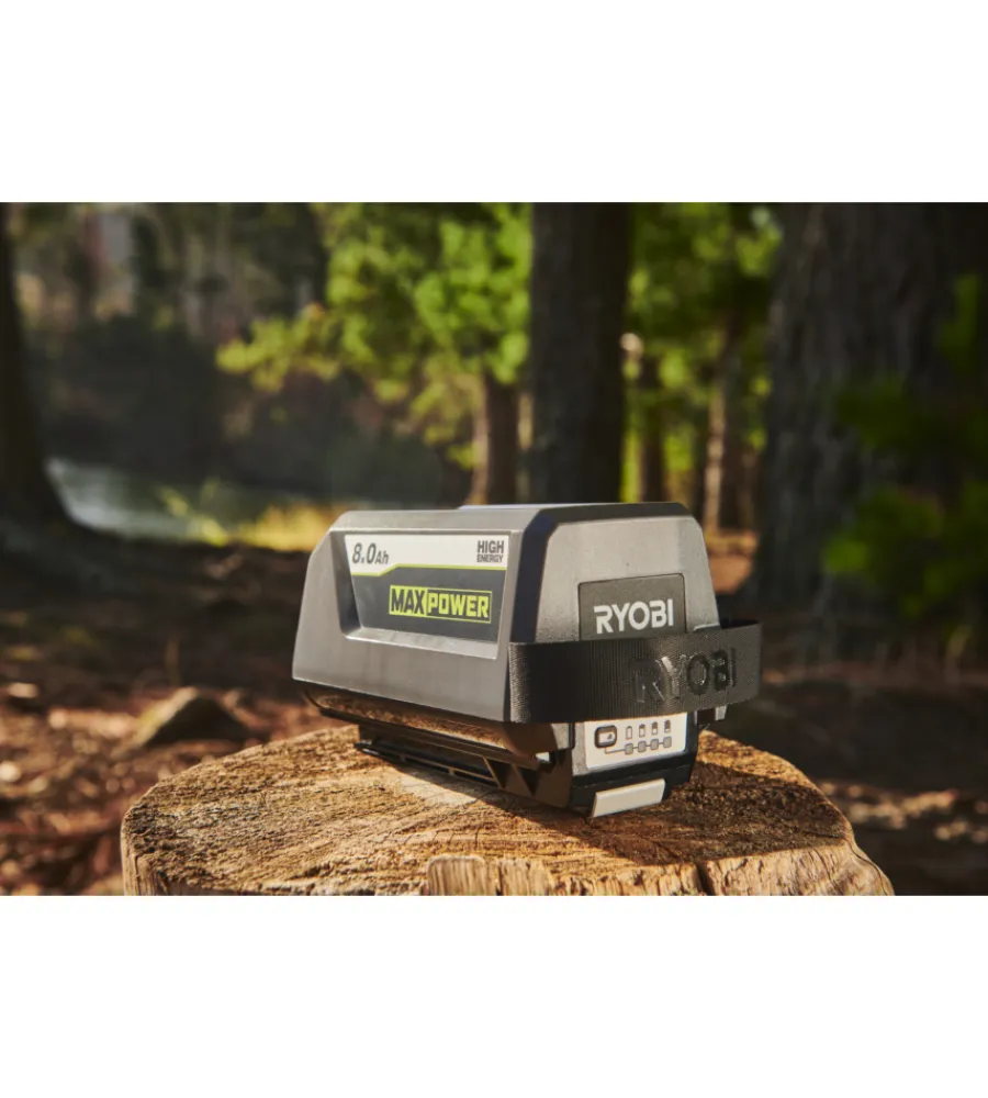 Batterie E Caricatori Per Macchine Giardinaggio-Ryobi Batteria di ricambio max power "ry36b80b" 36v 8ah