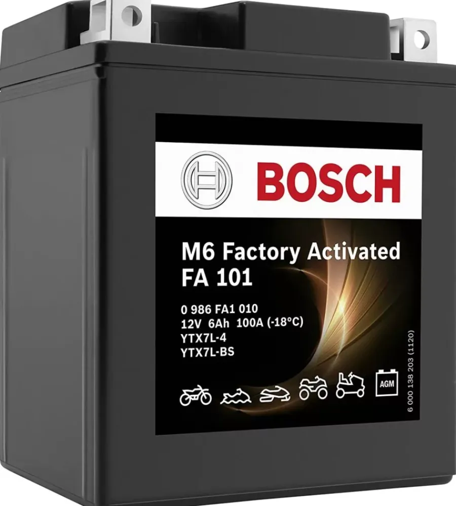 Moto-Bosch Batteria moto "fa106" 12ah sx preattivata