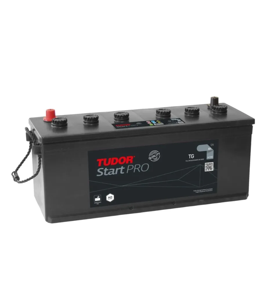 Elettrico- Batteria tudor tg1101 start pro 12v 110ah sx spunto 750 b0 - l349 x h235 x p175.