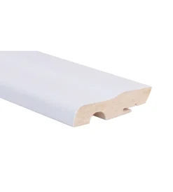 Kimono Porte, Scale E Pavimenti|Battiscopa mdf rovere bianco verniciato 70x18x2400mm