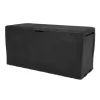 Keter Contenitori Da Esterno|Baule da esterno con ruote "samoa" in resina grafite 270 lt 116x44,7x57 cm
