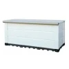 Garofalo Contenitori Da Esterno|Baule da esterno "storage box tuscany 230" in pvc bianco 230 lt 123x48x56 cm