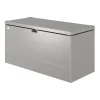 Online Baule da esterno impermeabile "stylebox 140" in acciaio zincato grigio quarzo metallizzato 400 lt 140x60x71 cm - cod. b380410 Contenitori Da Esterno