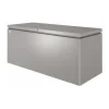 Biohort Contenitori Da Esterno|Baule da esterno impermeabile "loungebox 200" in acciaio zincato grigio quarzo metallizzato 1400 lt 199x80x81 cm - cod. 68075