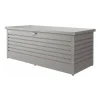 Discount Baule da esterno impermeabile "180" in acciaio zincato grigio quarzo metallizzato 800 lt 181x79x71 cm - cod. 68030 Contenitori Da Esterno