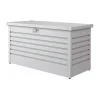Biohort Contenitori Da Esterno|Baule da esterno impermeabile "130" in acciaio zincato argento metallizzato 460 lt 134x62x71 cm - cod. 64040