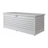 Contenitori Da Esterno-Biohort Baule da esterno impermeabile "180" in acciaio zincato argento metallizzato 800 lt 181x79x71 cm - cod. 64030