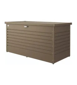 Biohort Contenitori Da Esterno|Baule da esterno impermeabile "160" in acciaio zincato bronzo metallizzato 830 lt 160x79x83 cm - cod. 62060