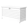 Online Baule da esterno impermeabile "130" in acciaio zincato bianco 460 lt 134x62x71 cm - cod. 61040 Contenitori Da Esterno