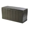 Keter Contenitori Da Esterno|Baule da esterno "sherwood" in resina marrone effetto legno 270 lt 117x45x58 cm