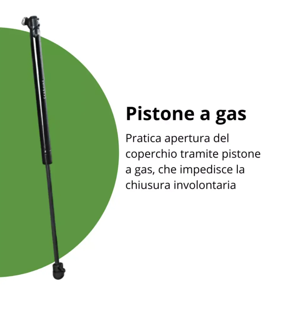 Hot Baule postale per pacchi impermeabile "paket-box 100" in acciaio zincato argento metallizzato 195 lt 101x46x61 cm - cod. 64910 Contenitori Da Esterno