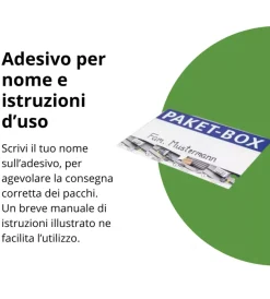 Hot Baule postale per pacchi impermeabile
