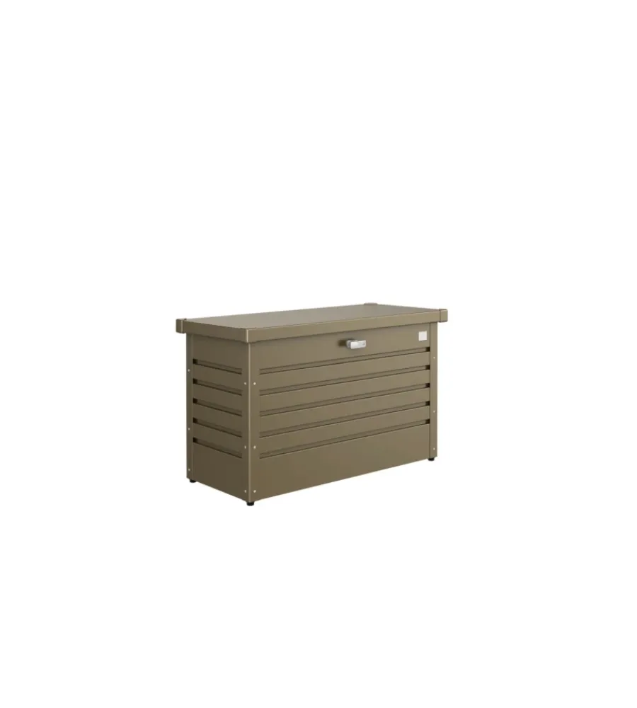 Online Baule postale per pacchi impermeabile "paket-box 100" in acciaio zincato bronzo metallizzato 195 lt 101x46x61 cm - cod. 62910 Contenitori Da Esterno