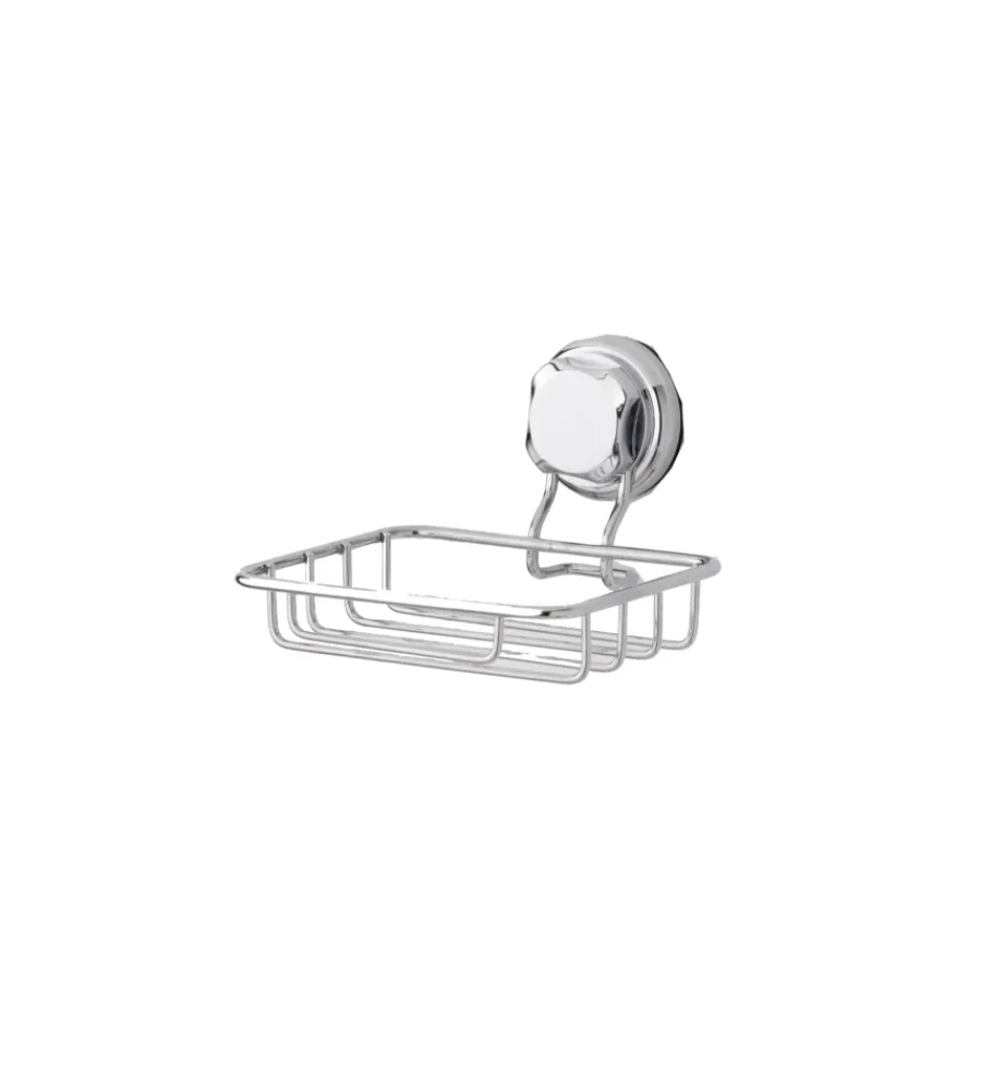 Accessori Bagno- Bestlock porta sapone con fissaggio a ventosa.