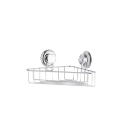 Docce E Accessori|Bestlock ripiano angolare con fissaggio a ventosa.